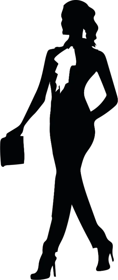 Cafe Neuhauser Silhouette Frau1